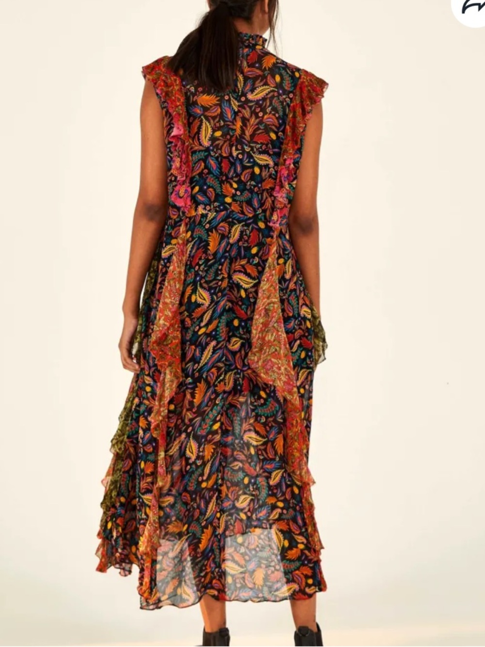 FARM Rio Mixed Mini Prints Midi Dress - Picture 3 of 6